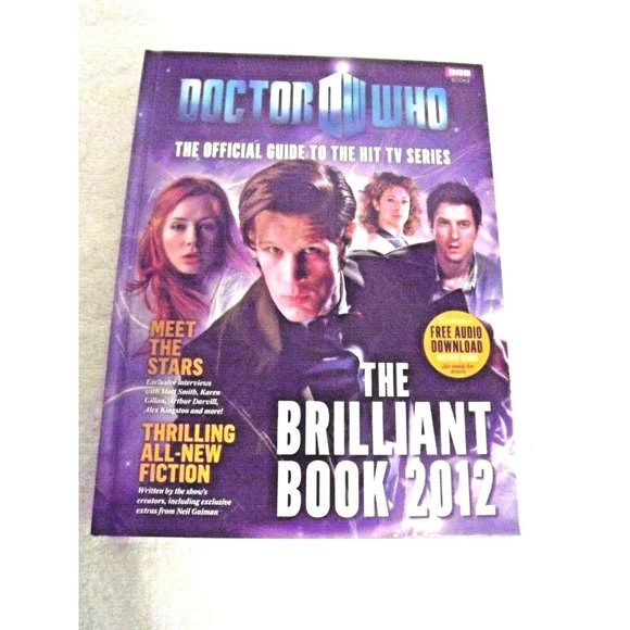 Doctor Who The Brilliant Book 2012 Official book of the TV series HC Book - Picture 1 of 4